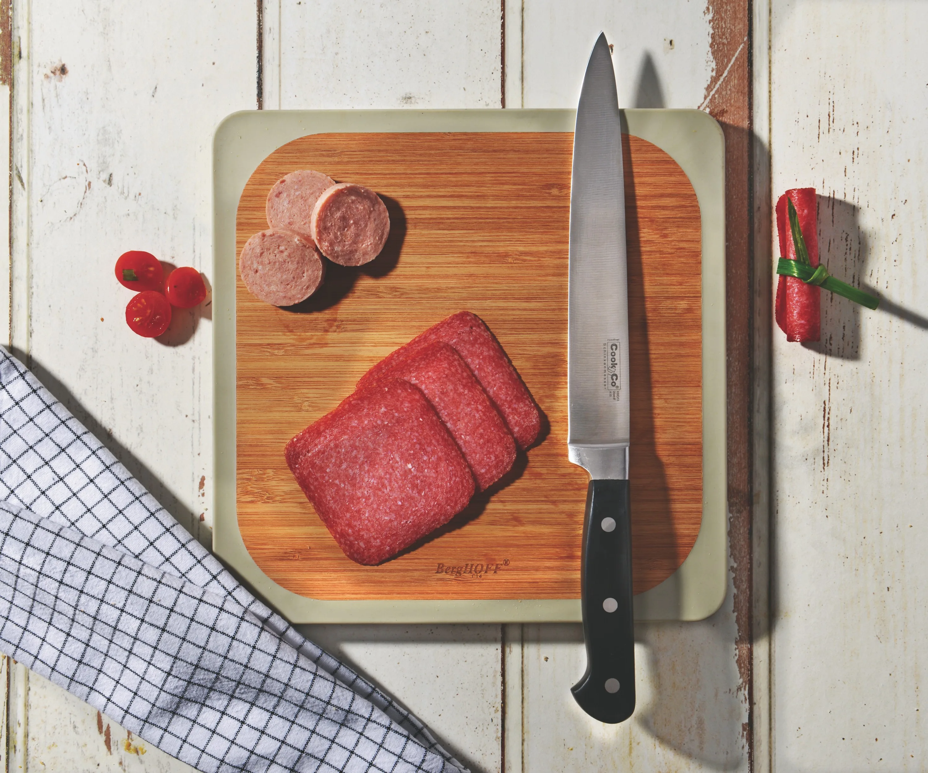 BergHoff® Essential Ss Triple Rivited/Abs Handle Carving Knife Forged