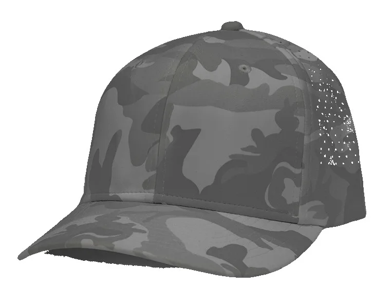 Tonal Camo Traditional Structured Low-Profile Cap view 2