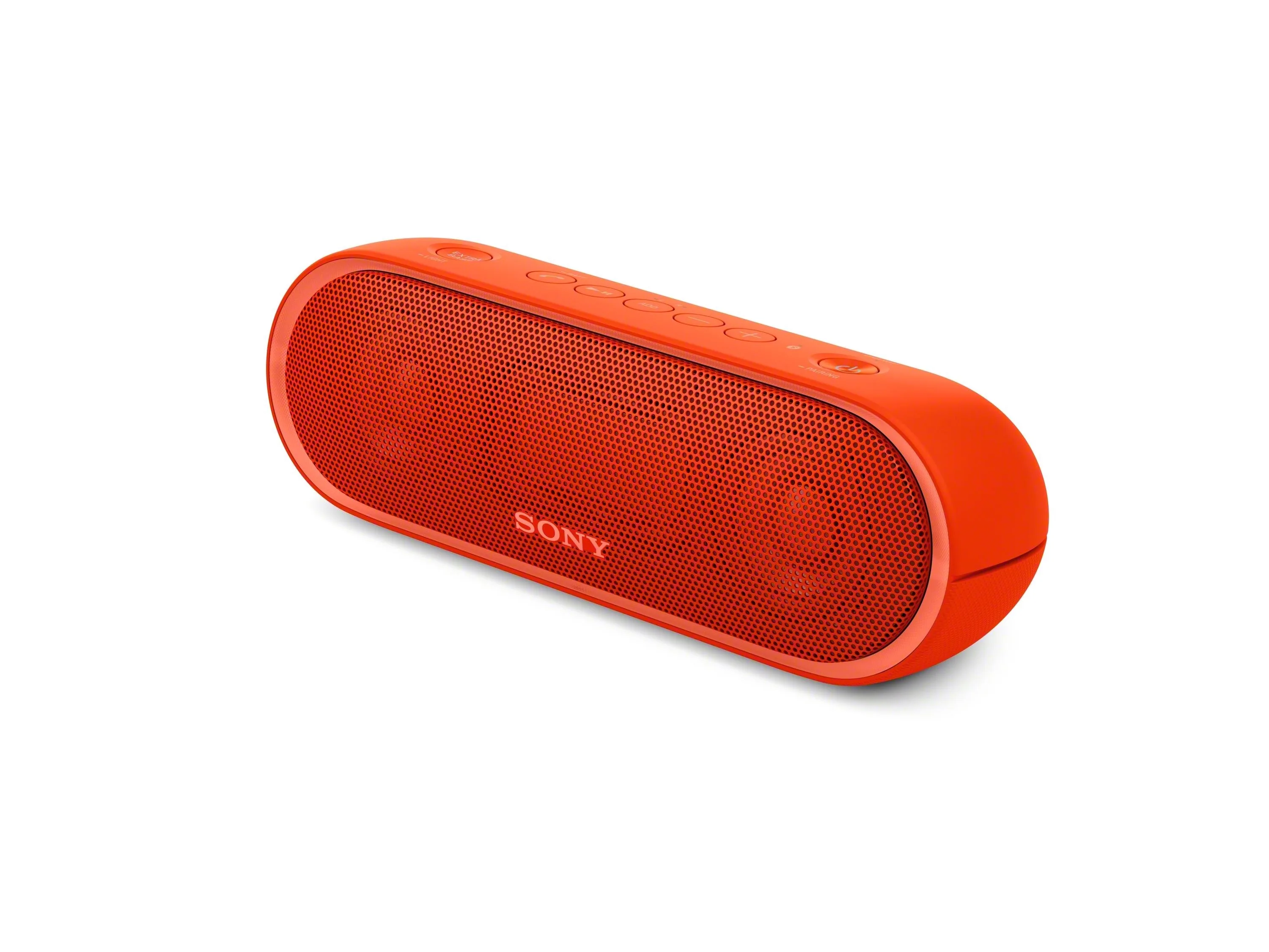 Sony® Water-Resistant Super Bass Portable Party Speaker (Red)
