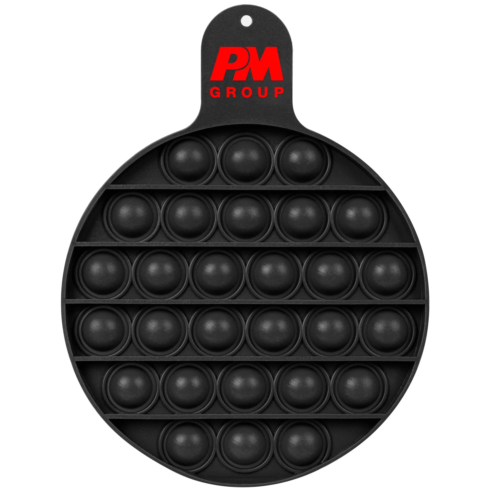 Round Fiddle Popper Silicone Sensory Toy view 7
