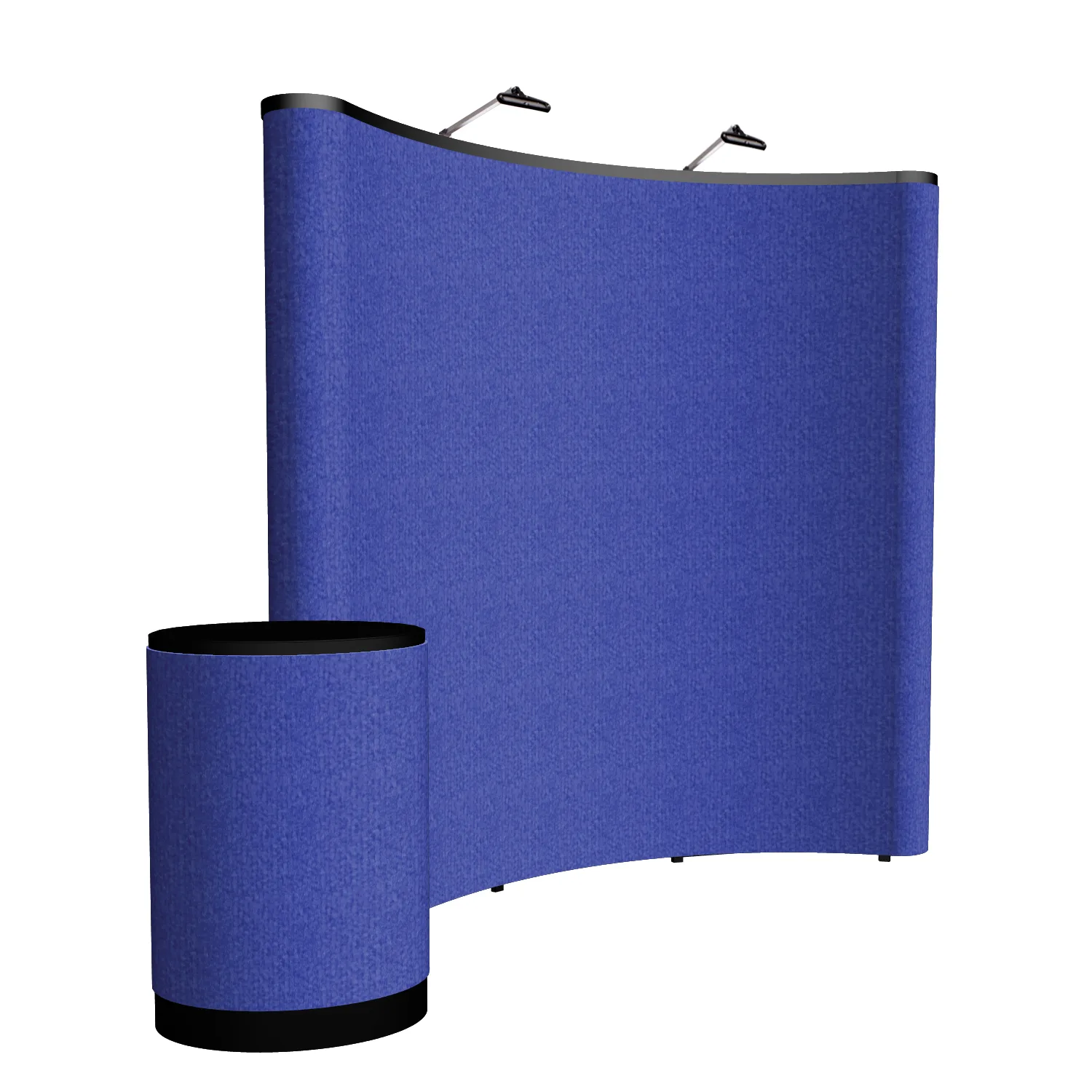 8' Curved ARISE Floor Display Kit (Fabric) view 7