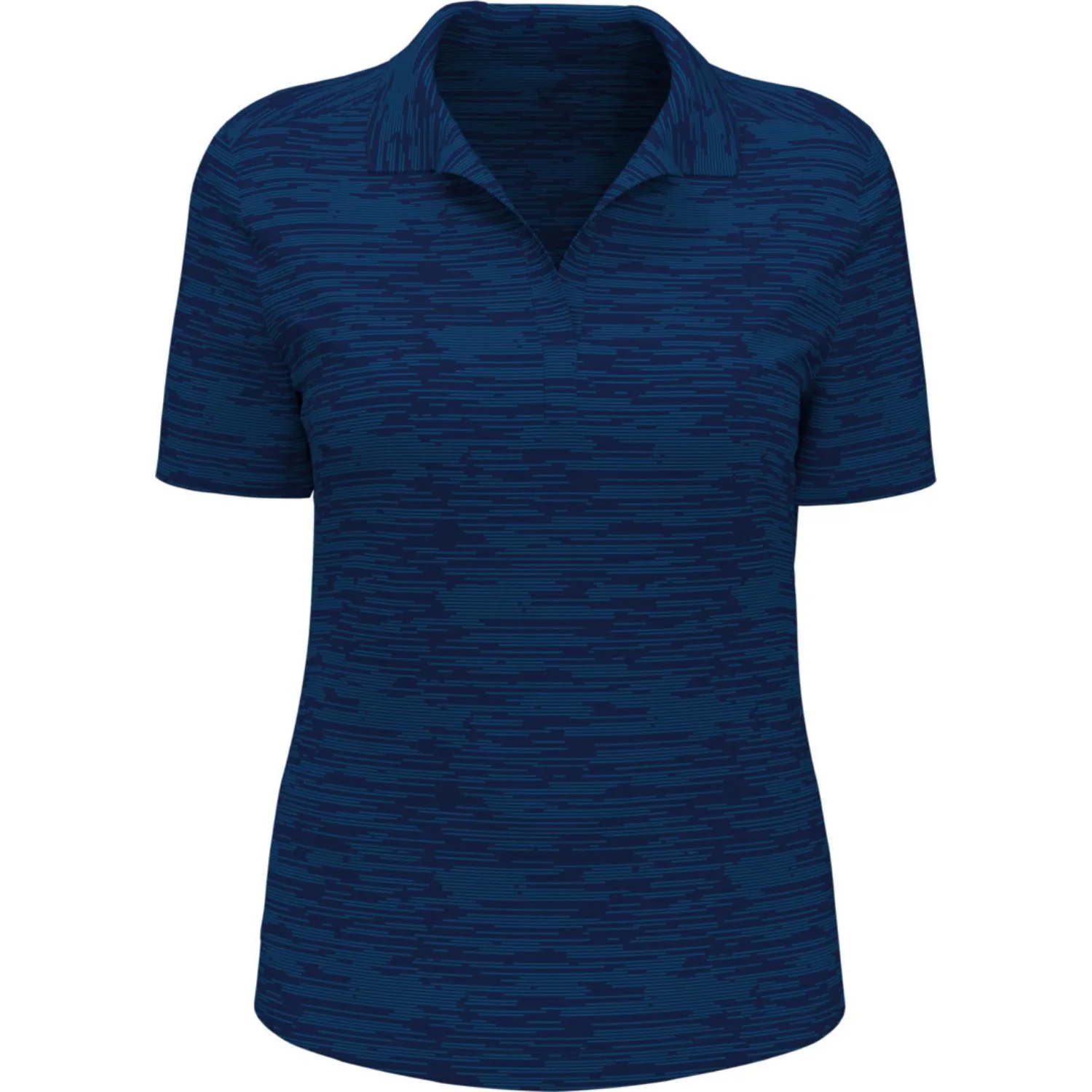 Callaway® Moisture Wicking Broken Stripe Women's Polo Shirt with Custom Logo view 7