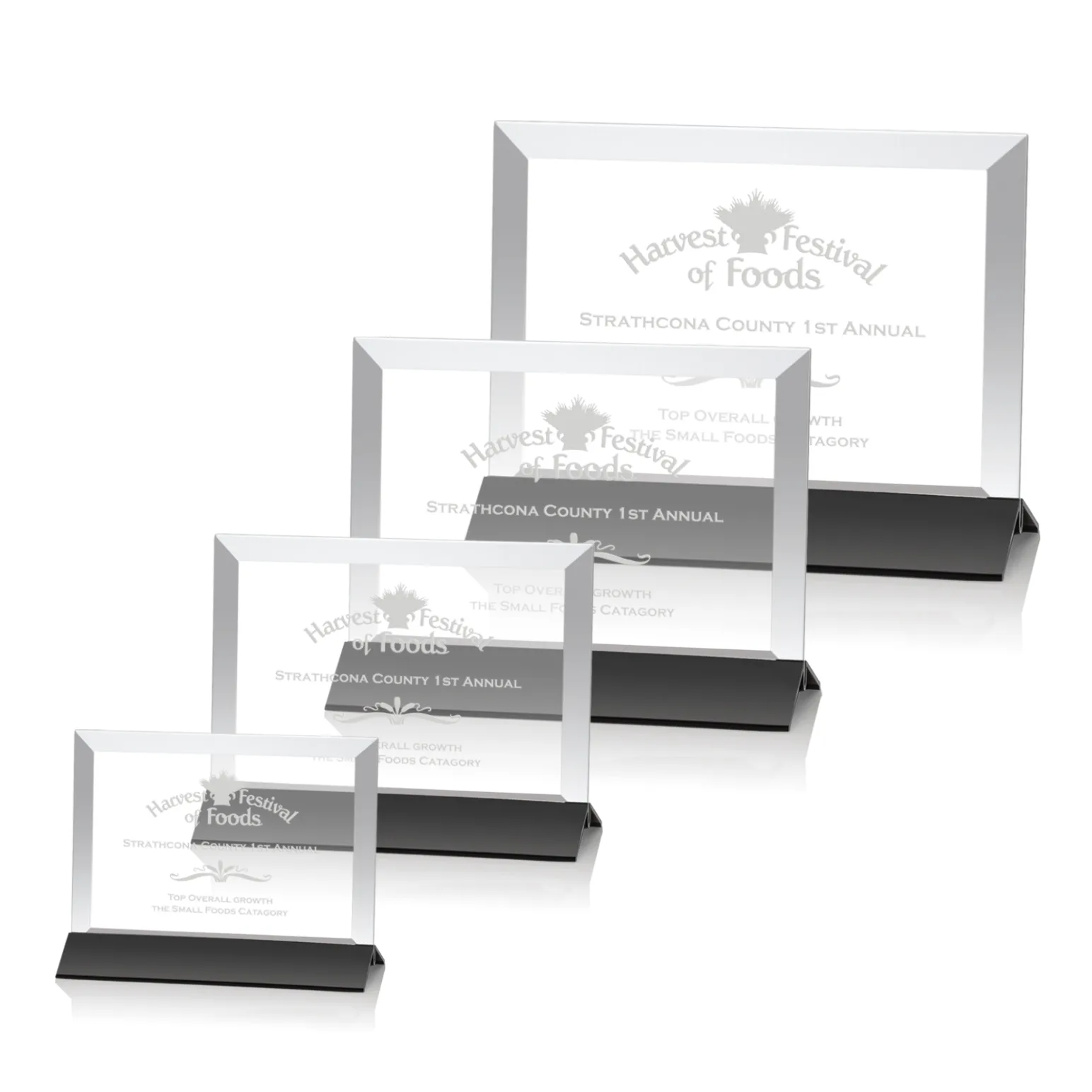 Deep Etch, Horizontal, Starfire Crystal, Black