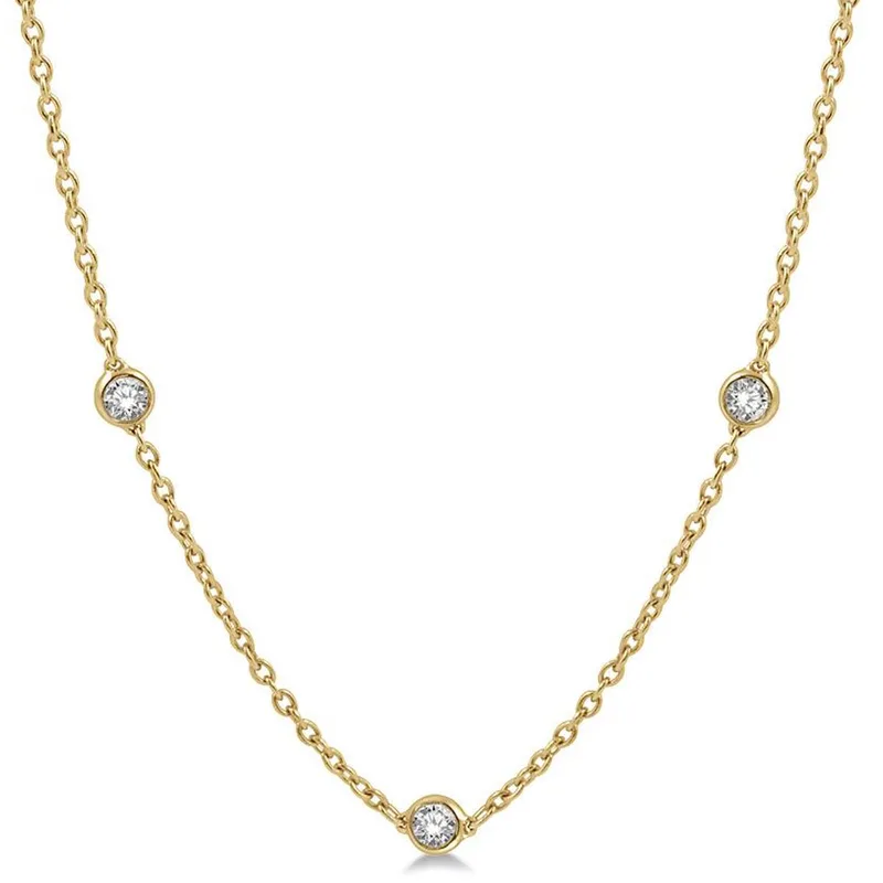 Jilco Inc Yellow Gold Diamonds By The Yard - 1.00 Twt