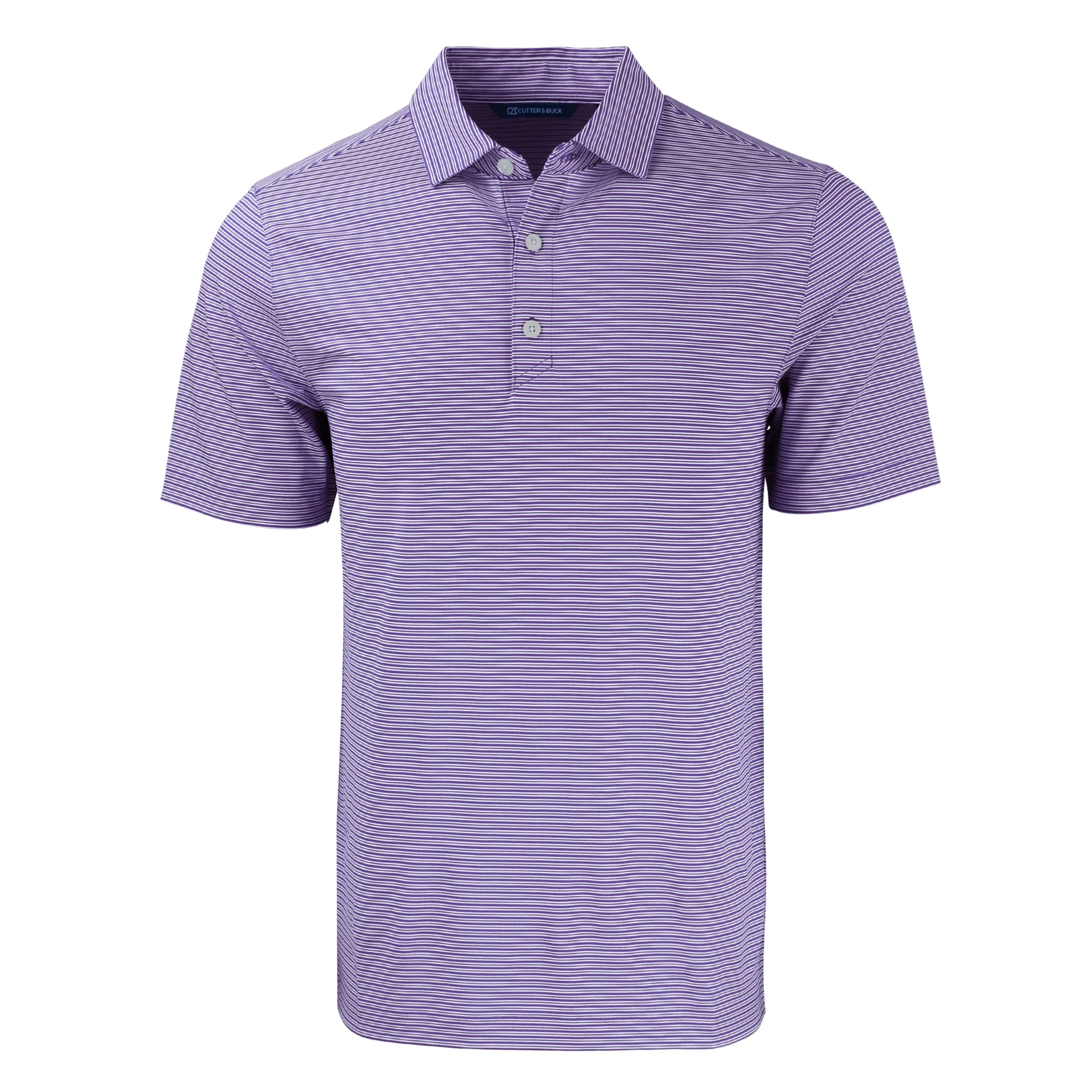 Cutter & Buck Forge Eco Double Stripe Stretch Recycled Mens Polo view 6