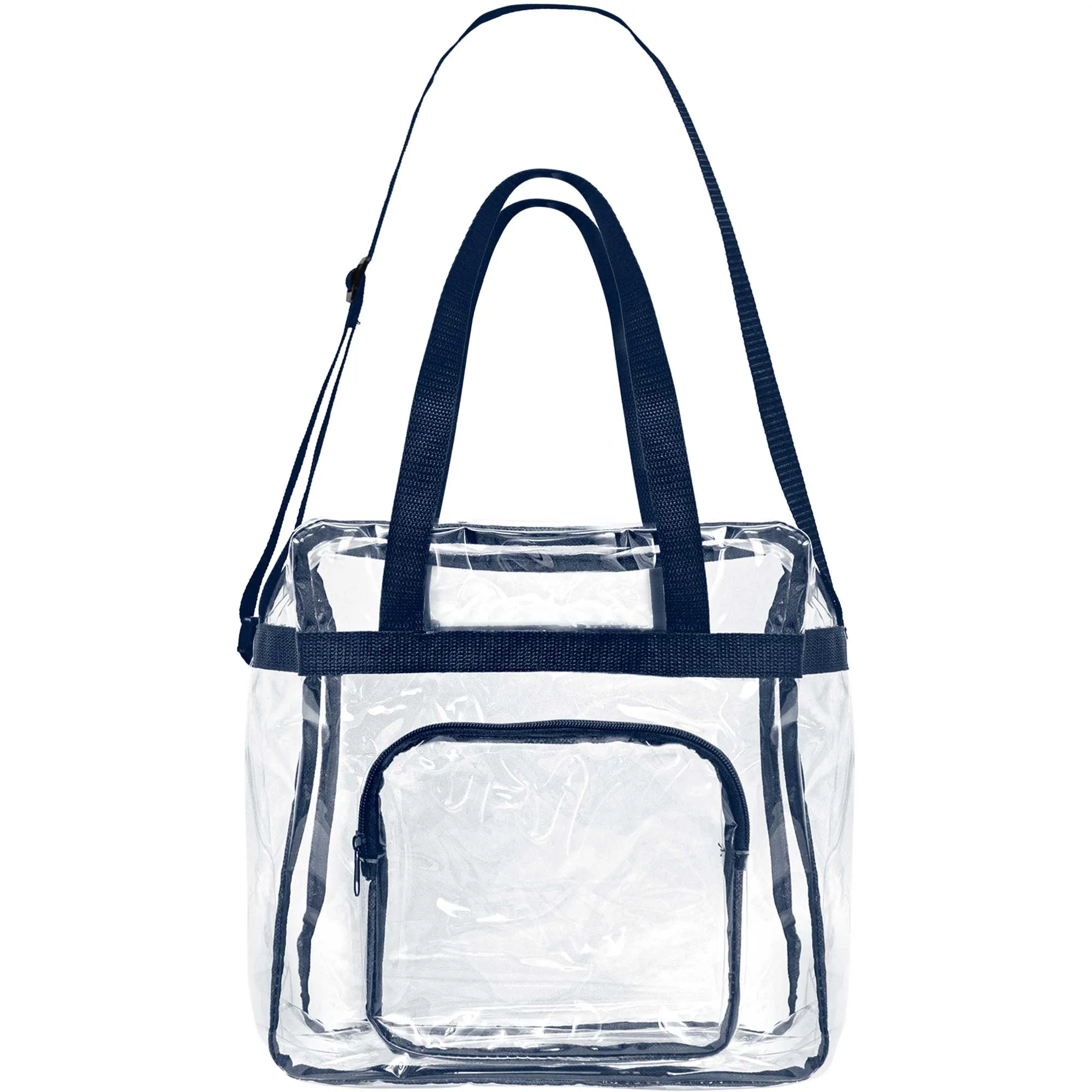 The Everything Clear Vinyl Tote Bag view 3