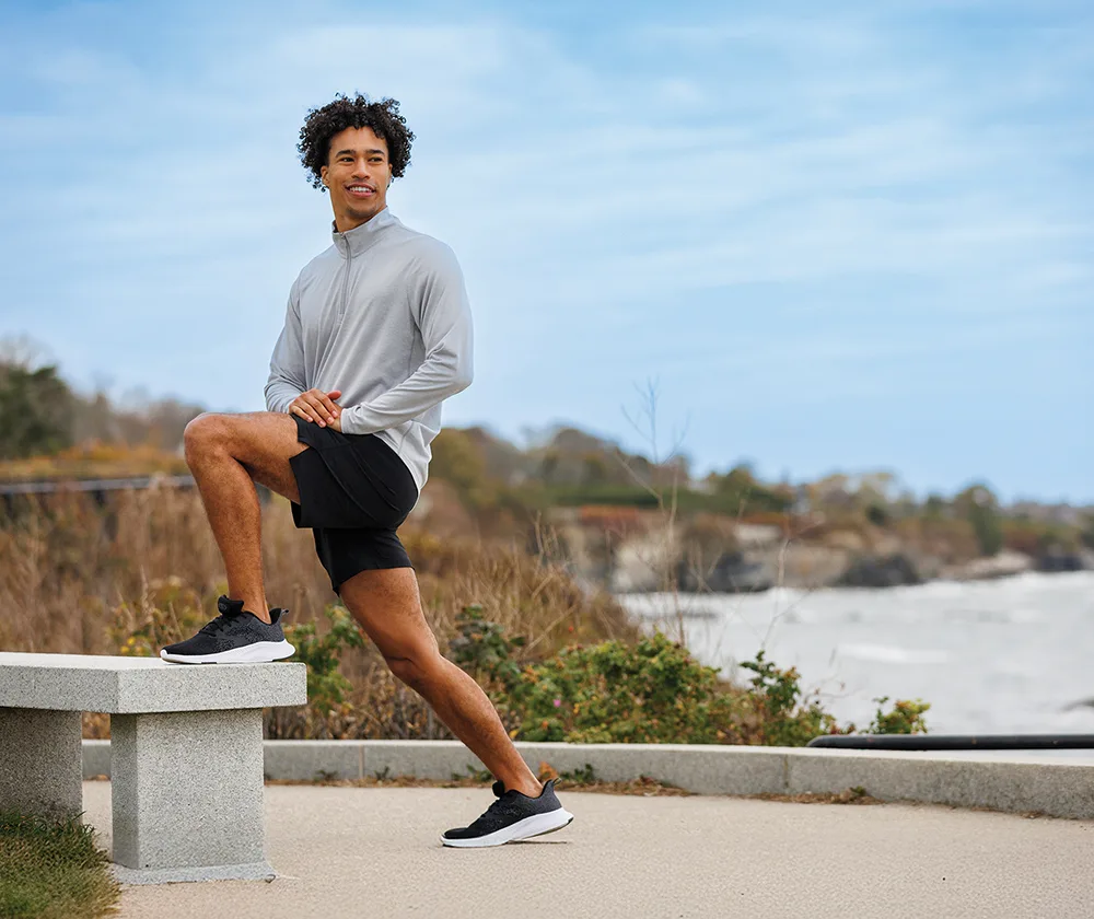 Men's Vista Tri-Blend Quarter Zip view 7