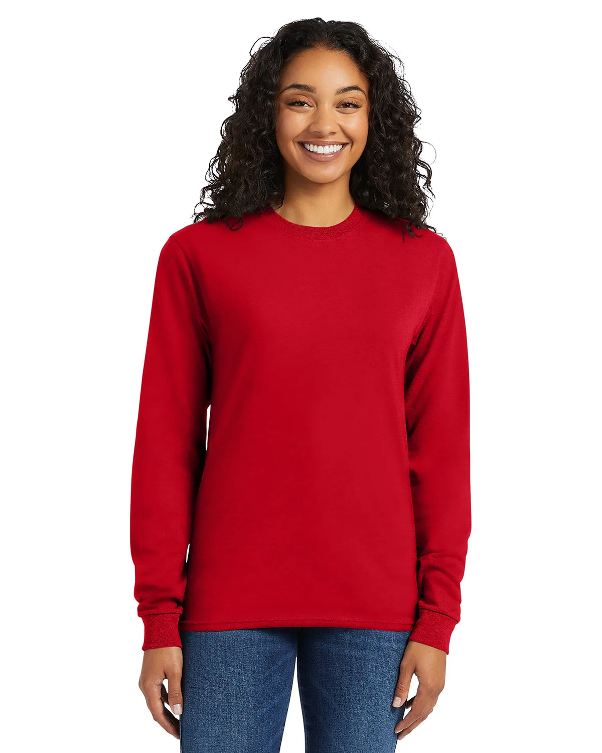 Hanes Printables Men's ComfortSoft® Long-Sleeve T-Shirt view 7