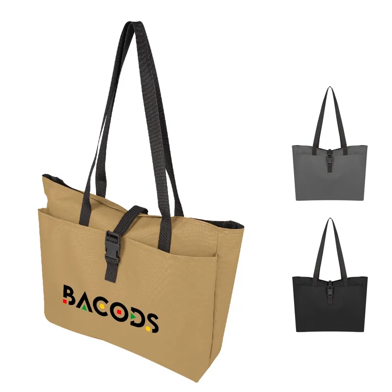 Bianca Buckle Tote Bag view 2