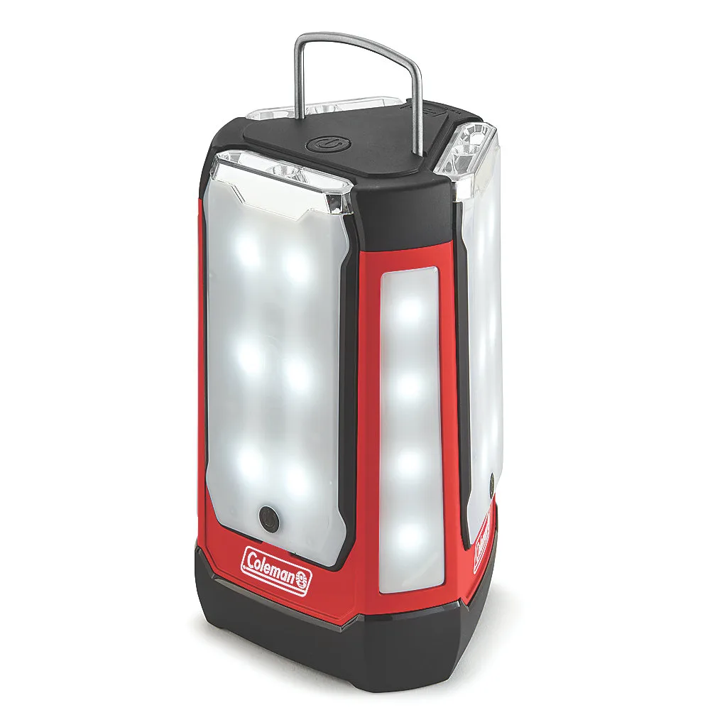 Newell Brands Distribution LLC Coleman 8D 3 Panel Led 600 Lumen) Lantern - Red