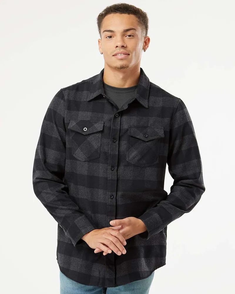 Independent Trading Co.® Unisex Flannel Shirt