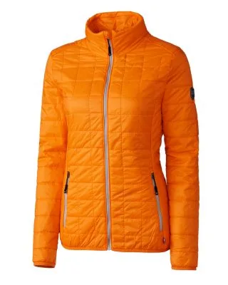 Cutter & Buck Rainier PrimaLoftÂ® Womens Eco Insulated Full Zip Puffer Jacket view 3