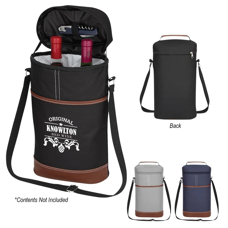 Double Wine Kooler Bag view 2
