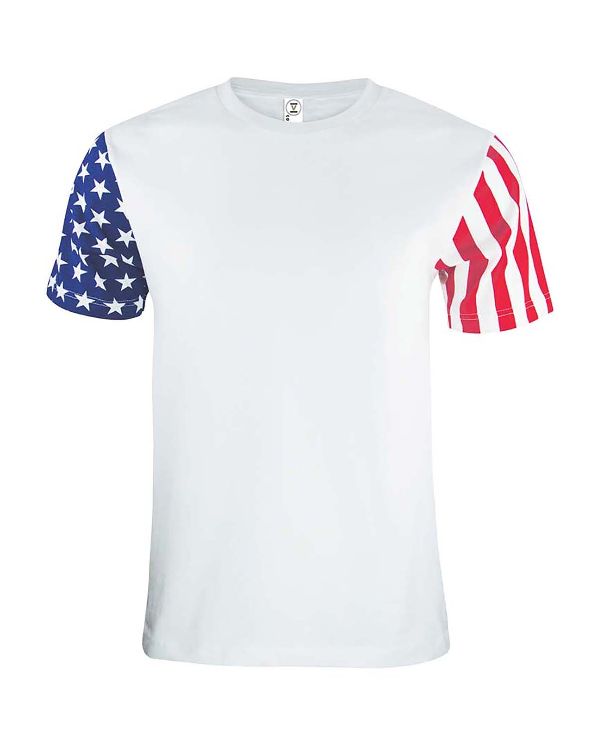 CODE V Men's Stars & Stripes Patriotic T-Shirt