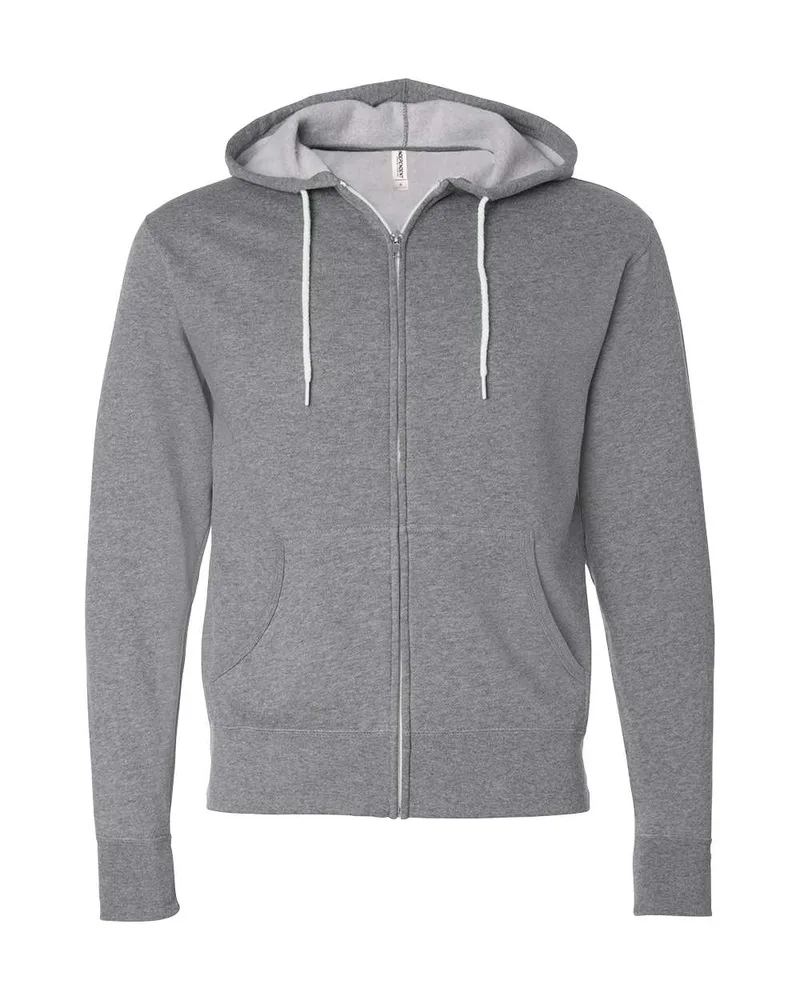 Independent Trading Co.® Unisex Lightweight Full-Zip Hooded Sweatshirt view 7