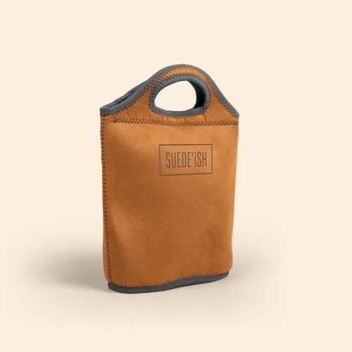 Venti Suede-ish Neoprene Lunch Bag view 6