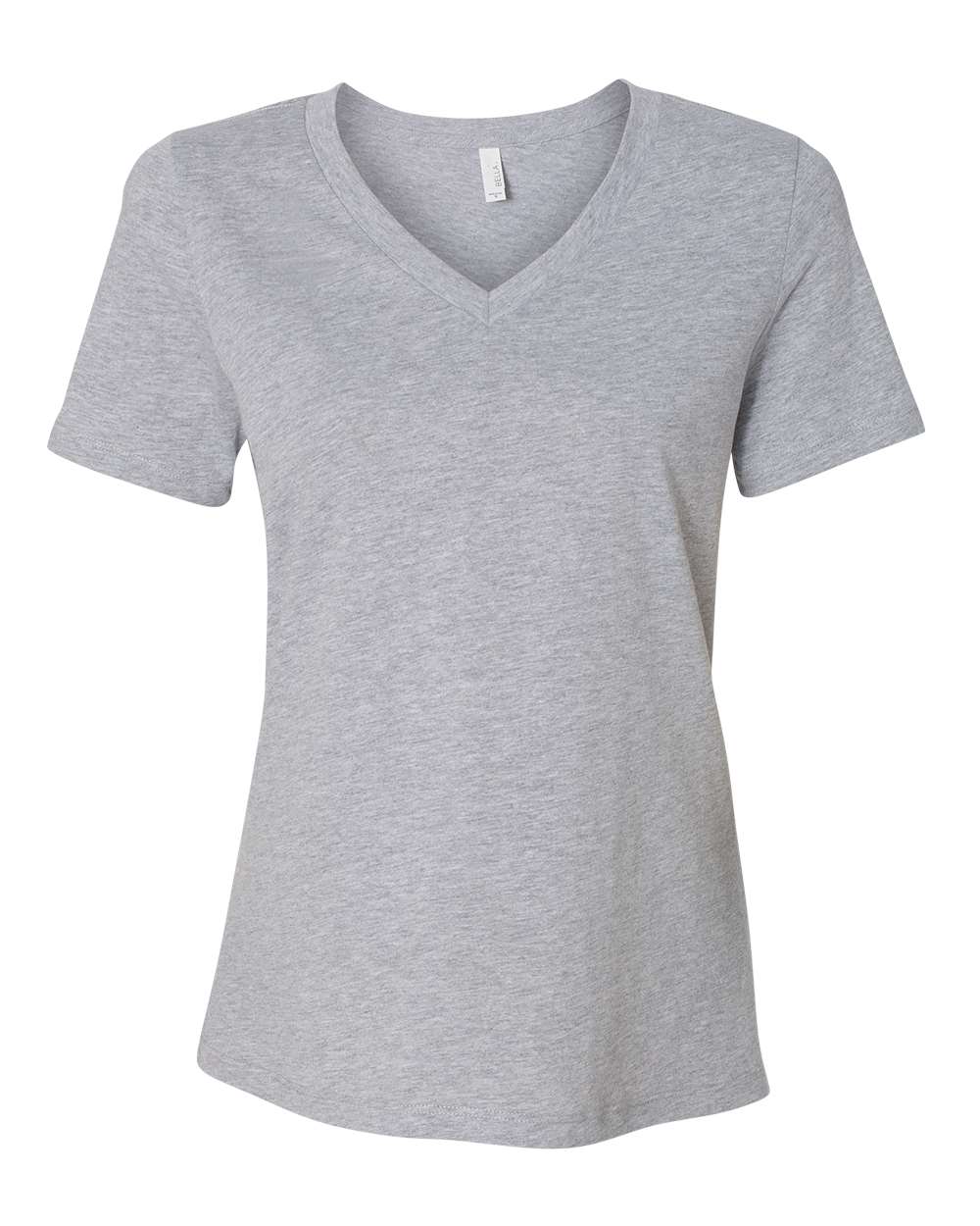 Bella+Canvas® Women's Relaxed Heather CVC V-Neck T-Shirt view 3