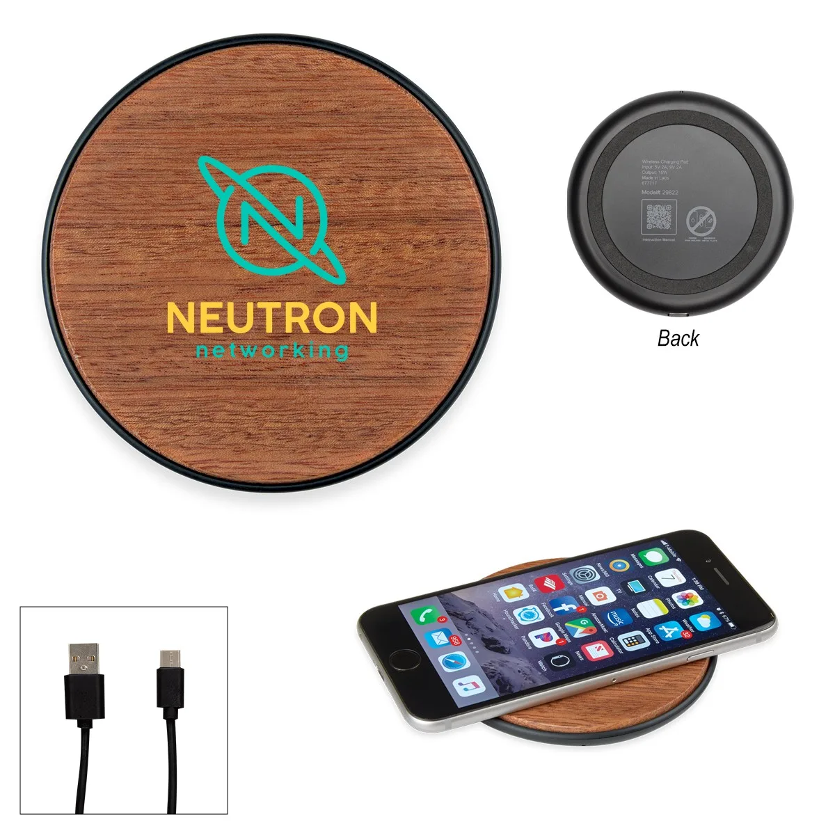 Timber Wireless Charging Pad 2.0 view 2