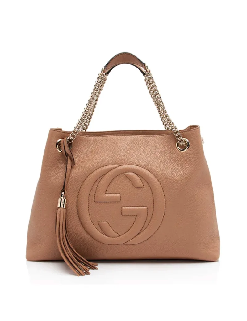 Gucci Beige Soho Shoulder Handbag