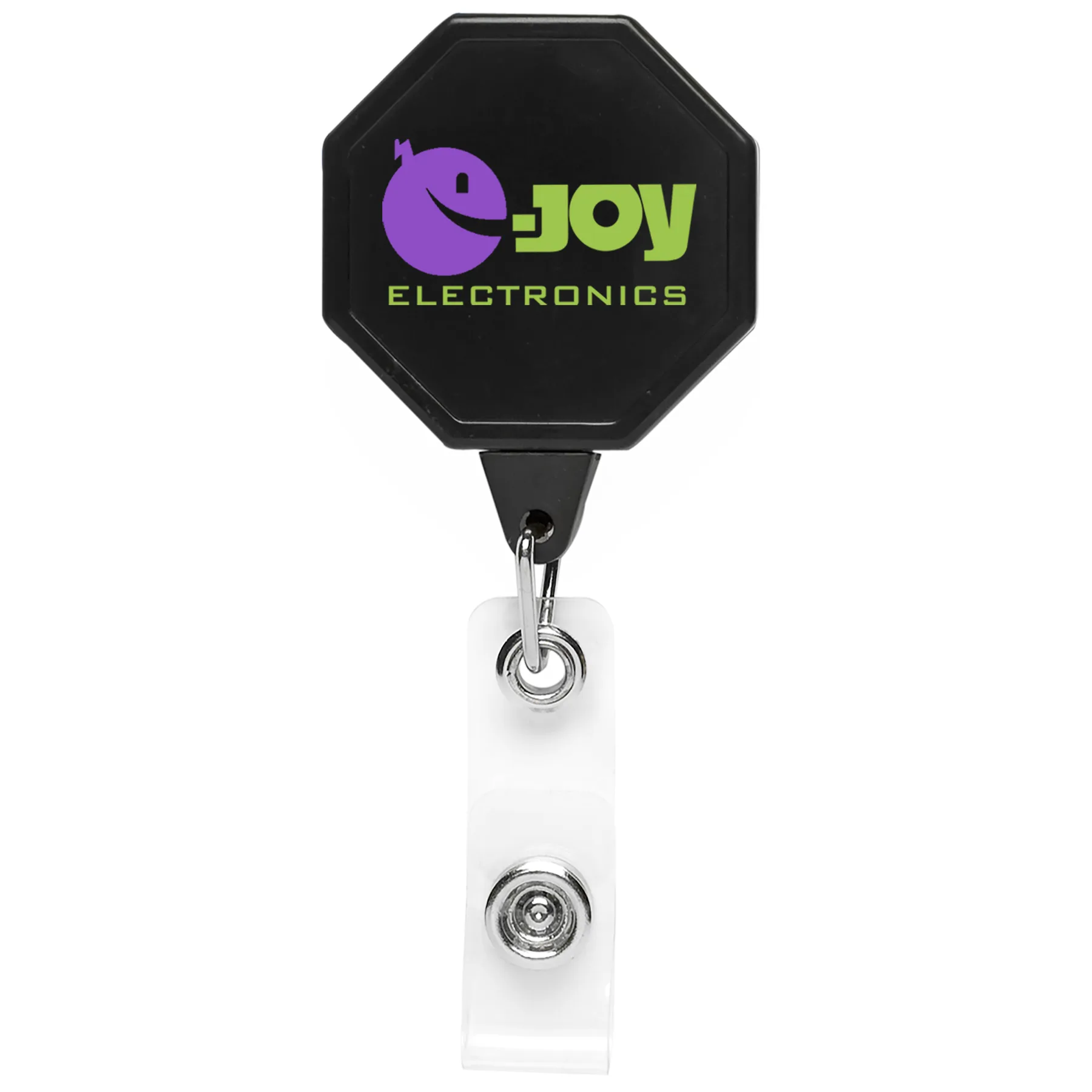 Jumbo Octagon Retractable Badge Reel view 7