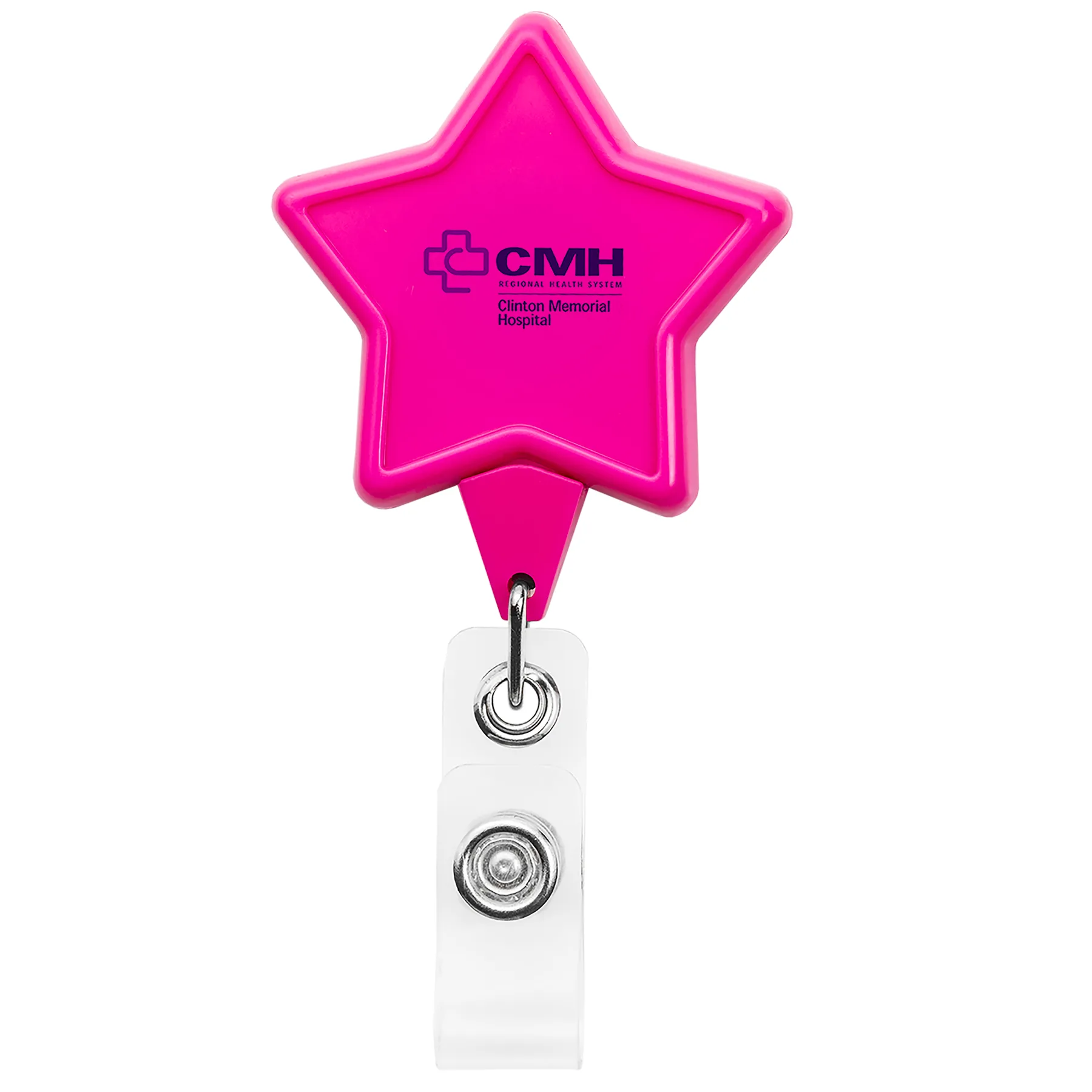 Star Retractable Badge Reel view 5