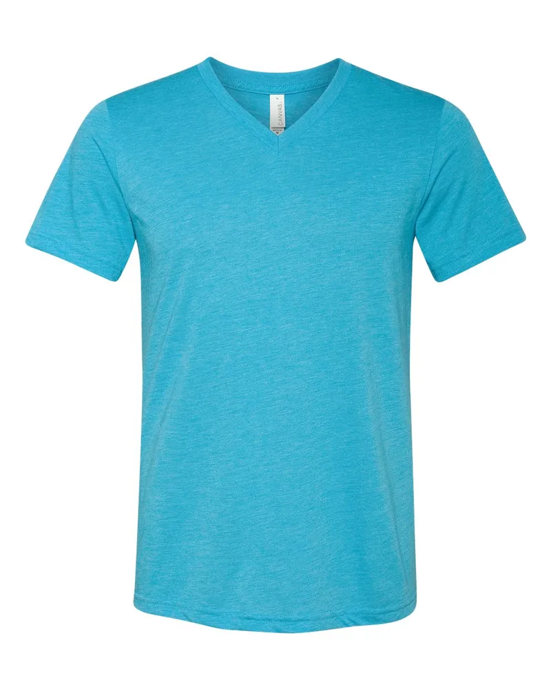 Bella+Canvas® Unisex Triblend V-Neck Short Sleeve T-Shirt
