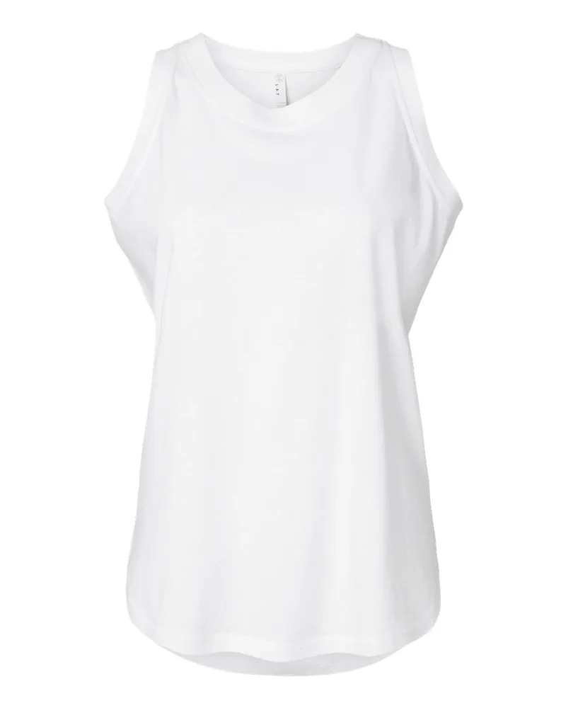 LAT® Women's Relaxed Fine Jersey Tank view 7
