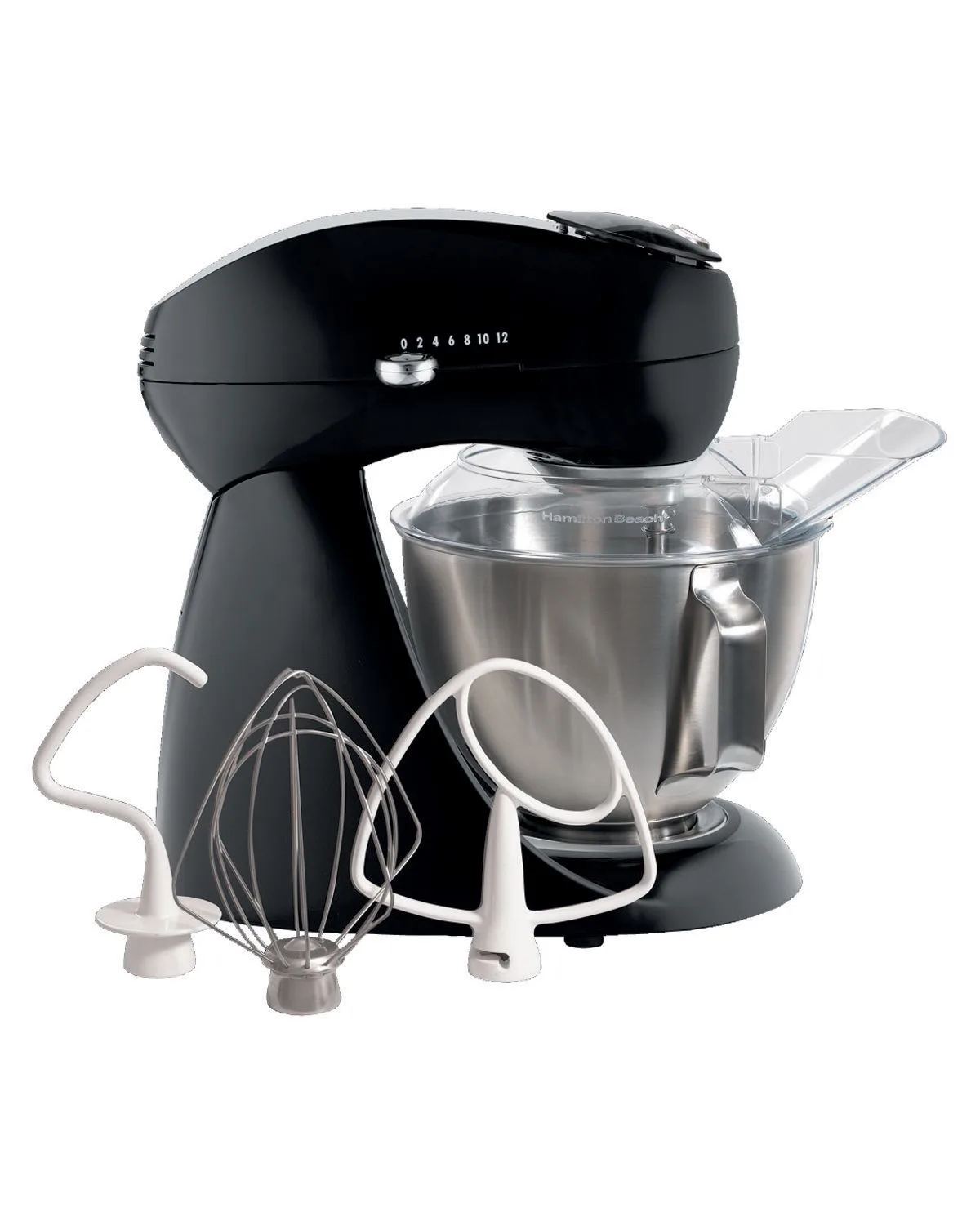 Hamilton Beach® Eclectrics® Black All-Metal Stand Mixer