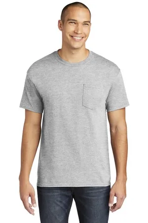 Gildan ® Heavy Cotton ™ 100% Cotton Pocket T-Shirt. view 4