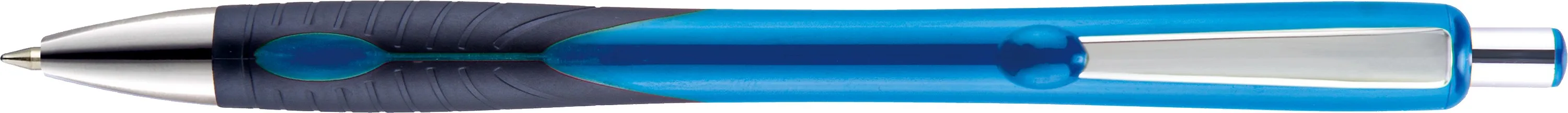Light Blue/Black/Silver Blank Clip View