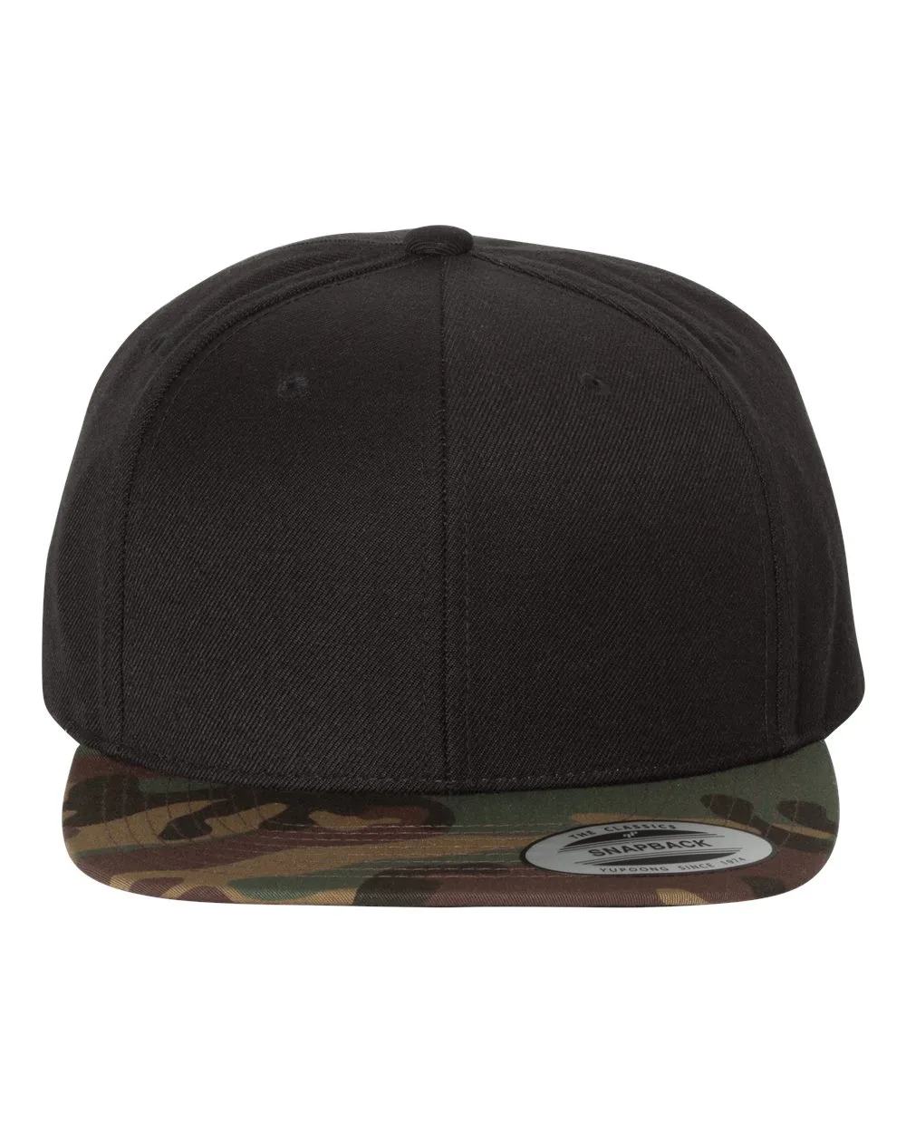 YP Classics™ Premium Flat Bill Snapback Cap view 3