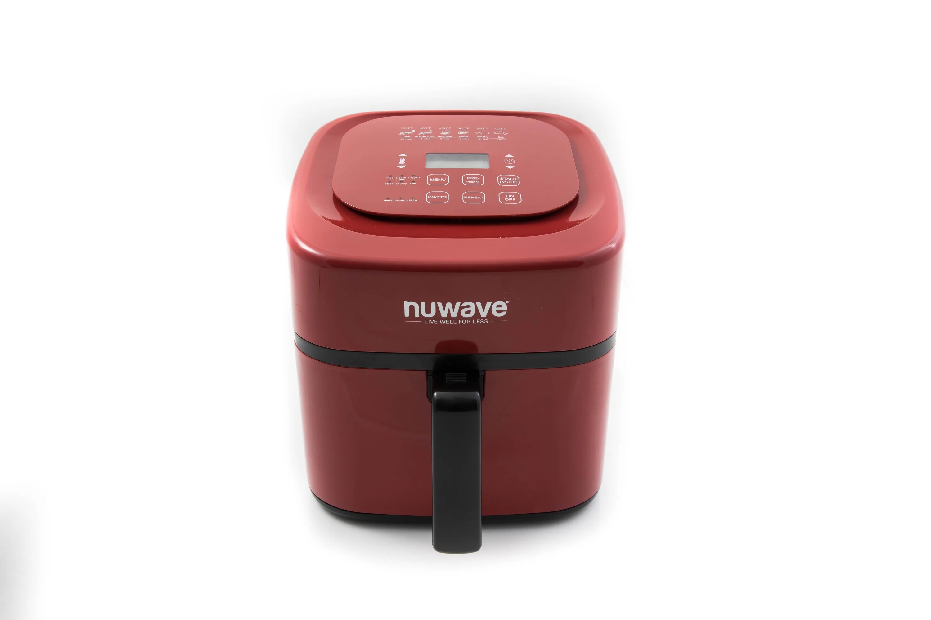 NuWave Brio 6 Qt. Red Digital Air Fryer