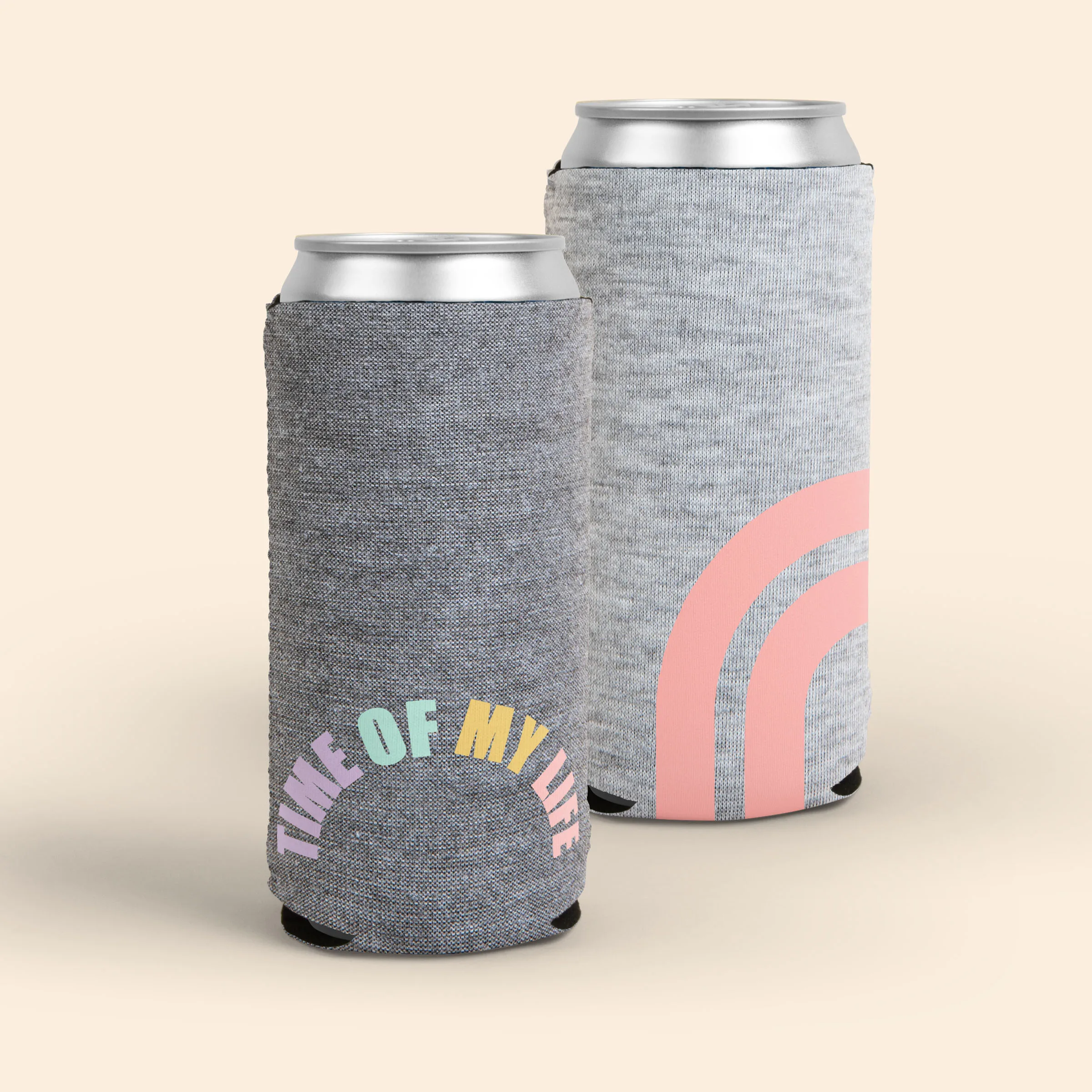 32 Oz. Heathered Jersey Knit Neoprene Kolder Kaddy® Beverage Insulator