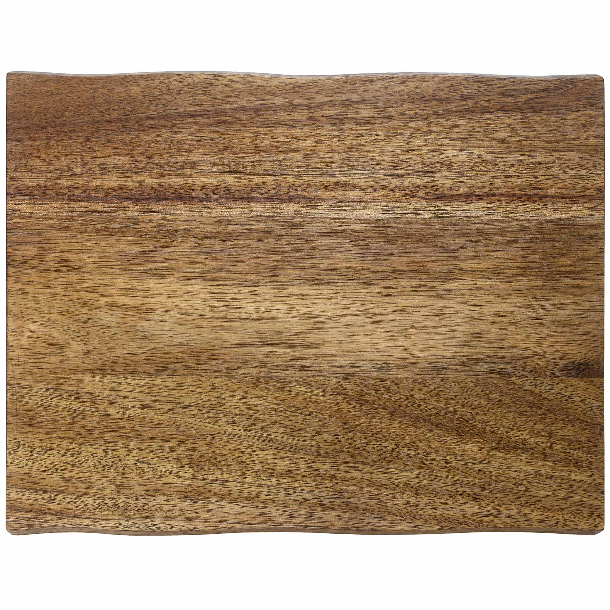13" Acacia Cutting Board with Natural Style Edges view 2