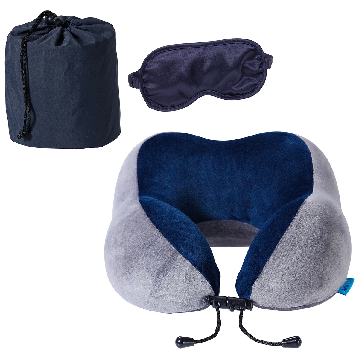 AeroLOFT® Business First Travel Pillow with Sleep Mask view 2