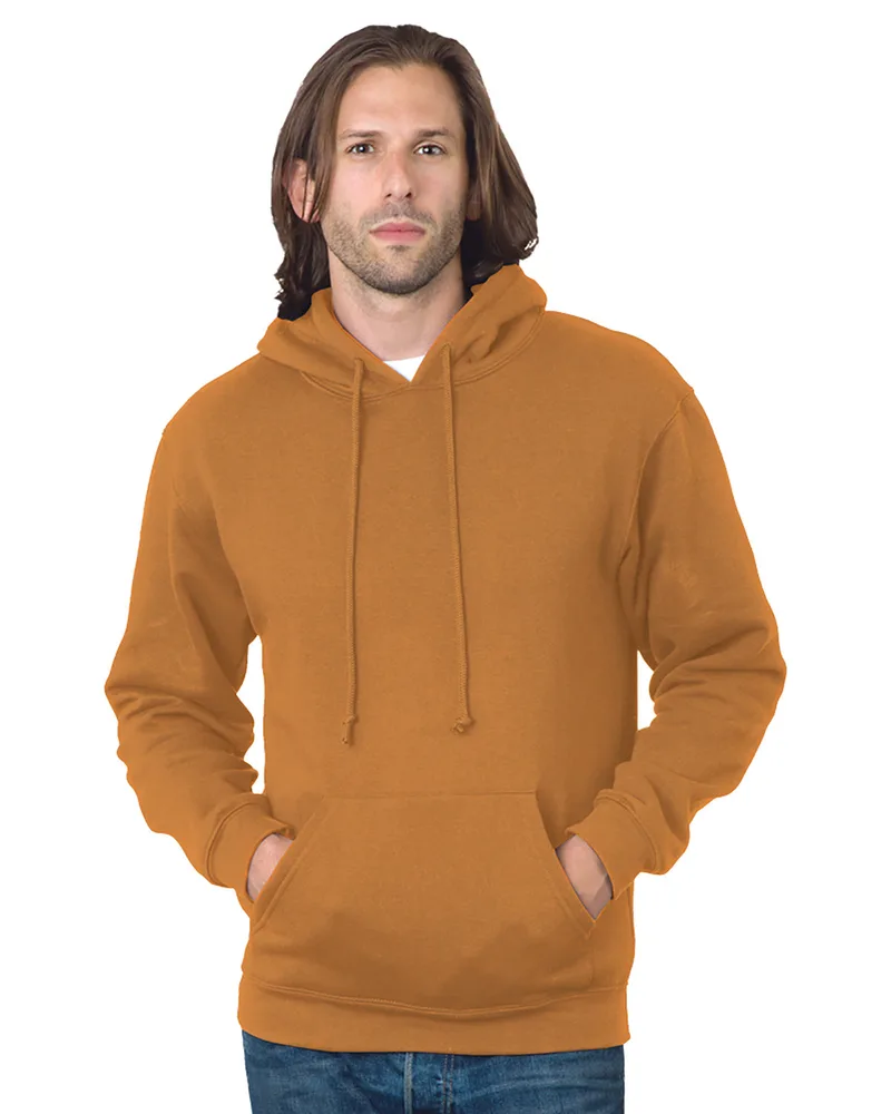 BAYSIDE Adult USA Made Pullover Heavyweight Hooded Sweatshirt view 3