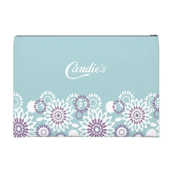 IMPORT Ivory Large Zipper Bag