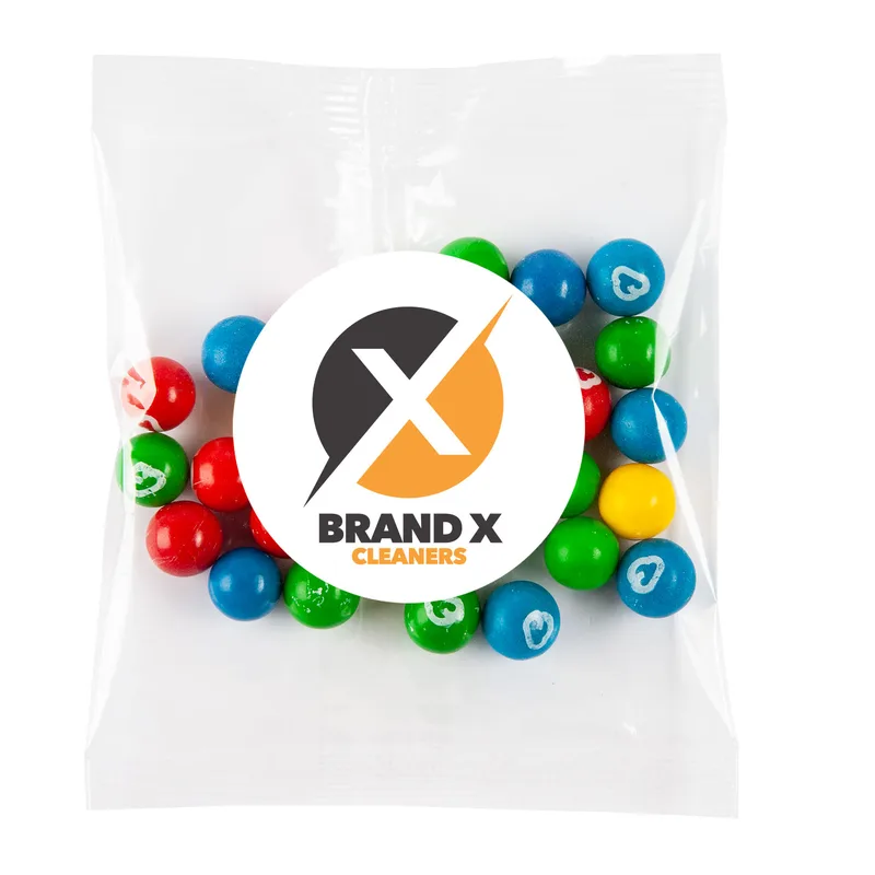 2Oz. Handful - Imprinted Gumballs