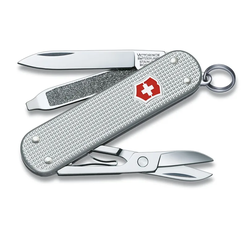 Victorinox Swiss Army Corporate Gifts Knife Classic Sd Alox Silver