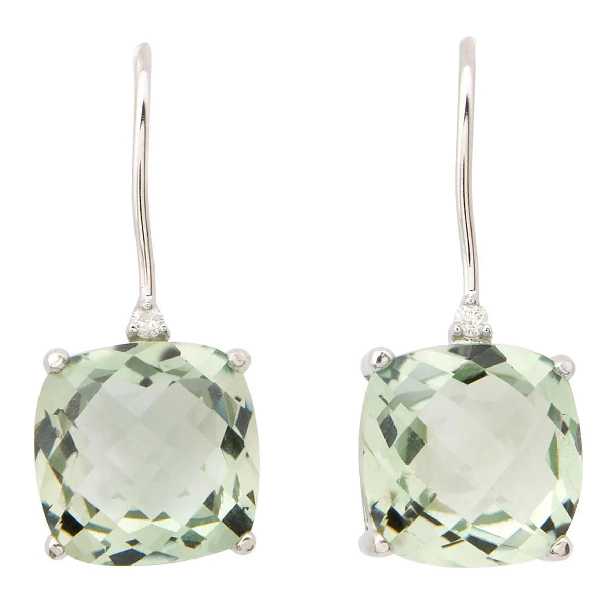 Jilco Inc Green Amethyst Earrings