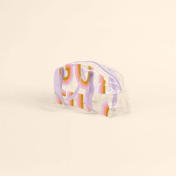 Mini Somewhere Tote - Clear Vinyl view 2