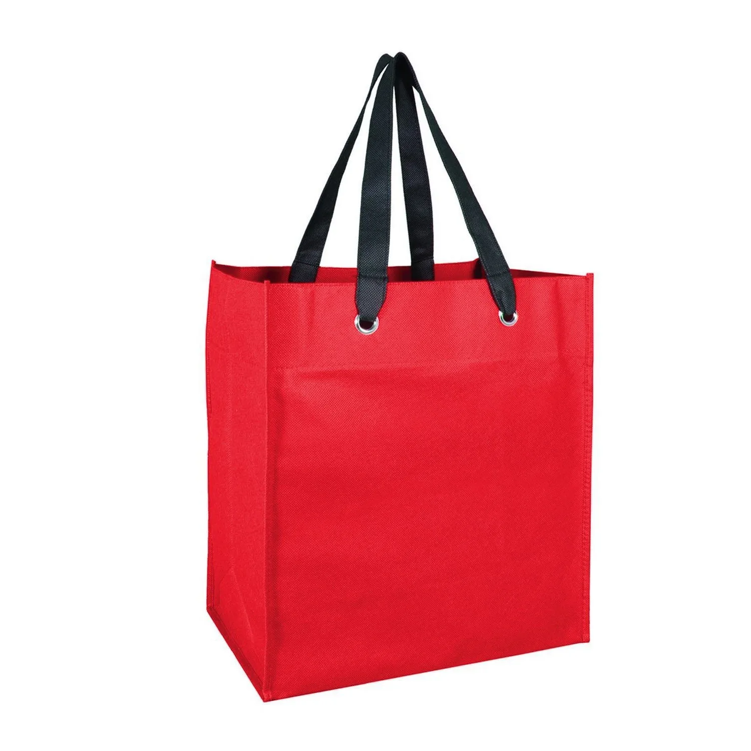 Non Woven Grocery Tote W/Grommets view 2