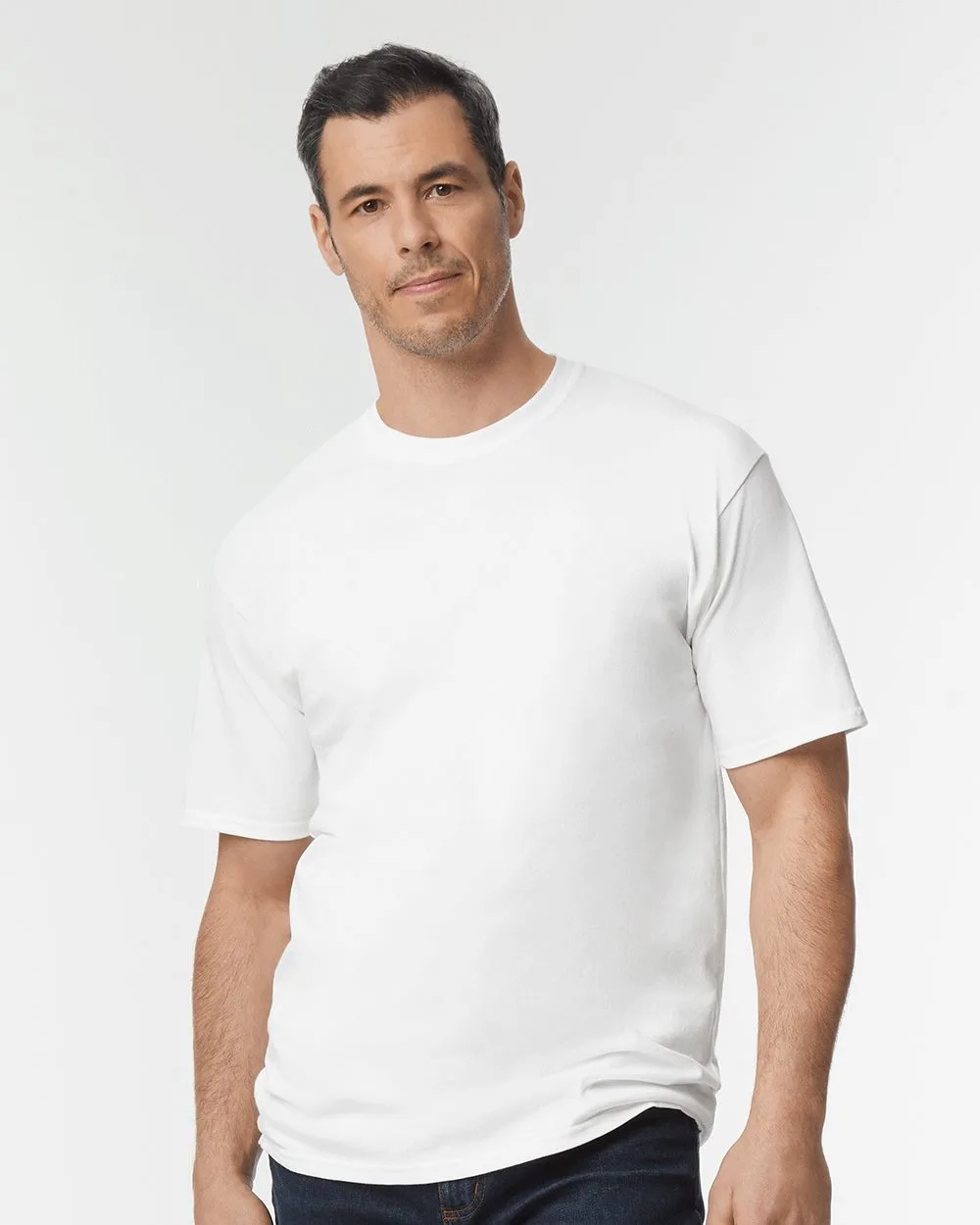 Gildan® Men's Tall Short Sleeve Ultra Cotton® T-Shirt view 2