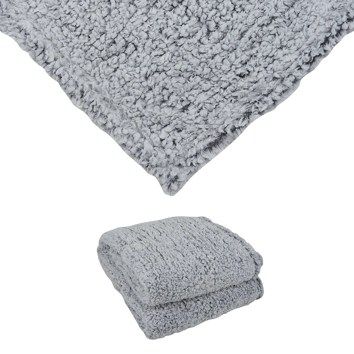 St. Cloud 50" x 60" Frosted Sherpa Blanket view 2