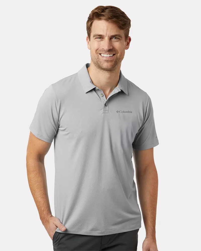 Columbia® Men's Tech Trail™ Utility Polo Shirt view 2