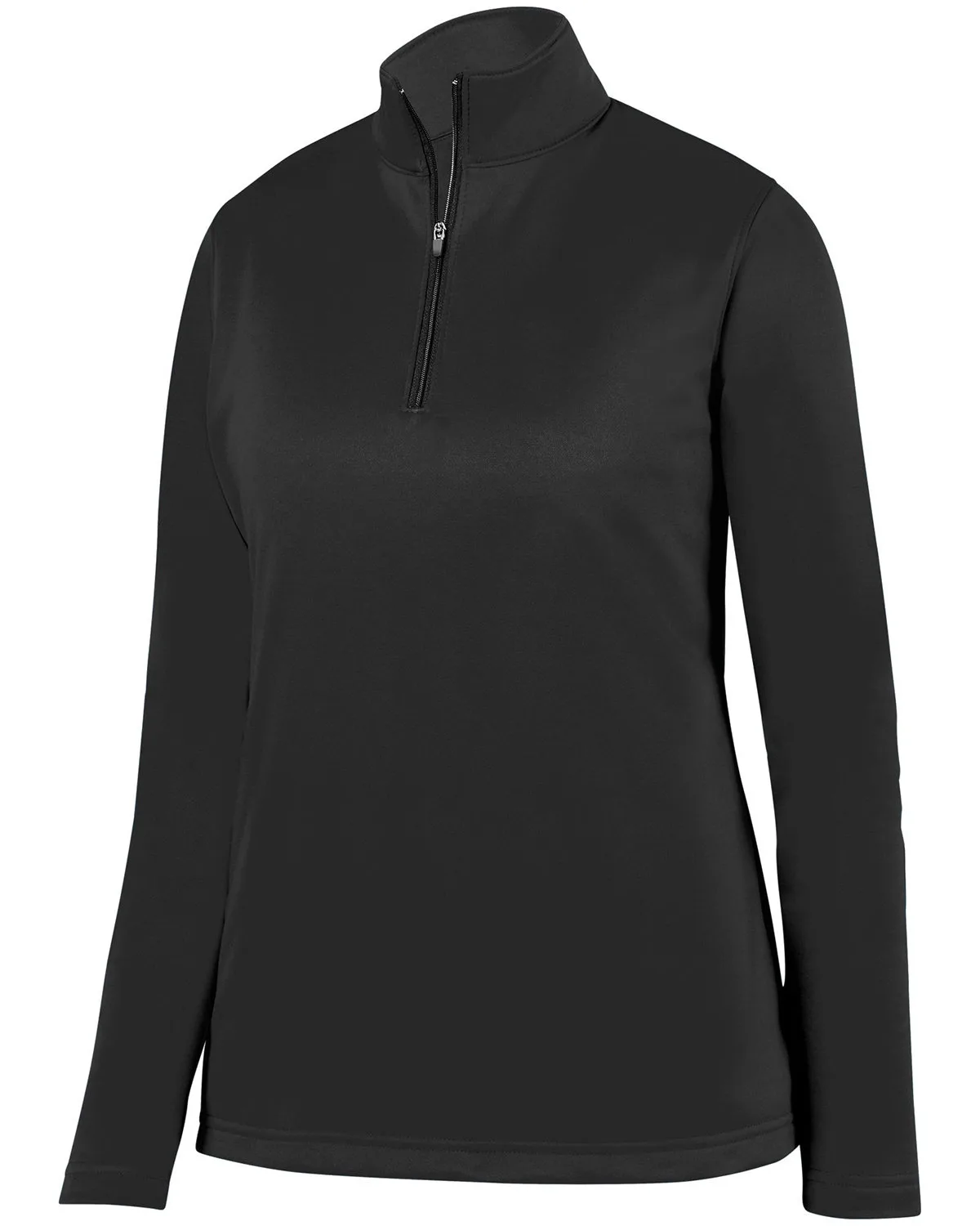 Augusta Ladies' Wicking Fleece Quarter-Zip Pullover view 2