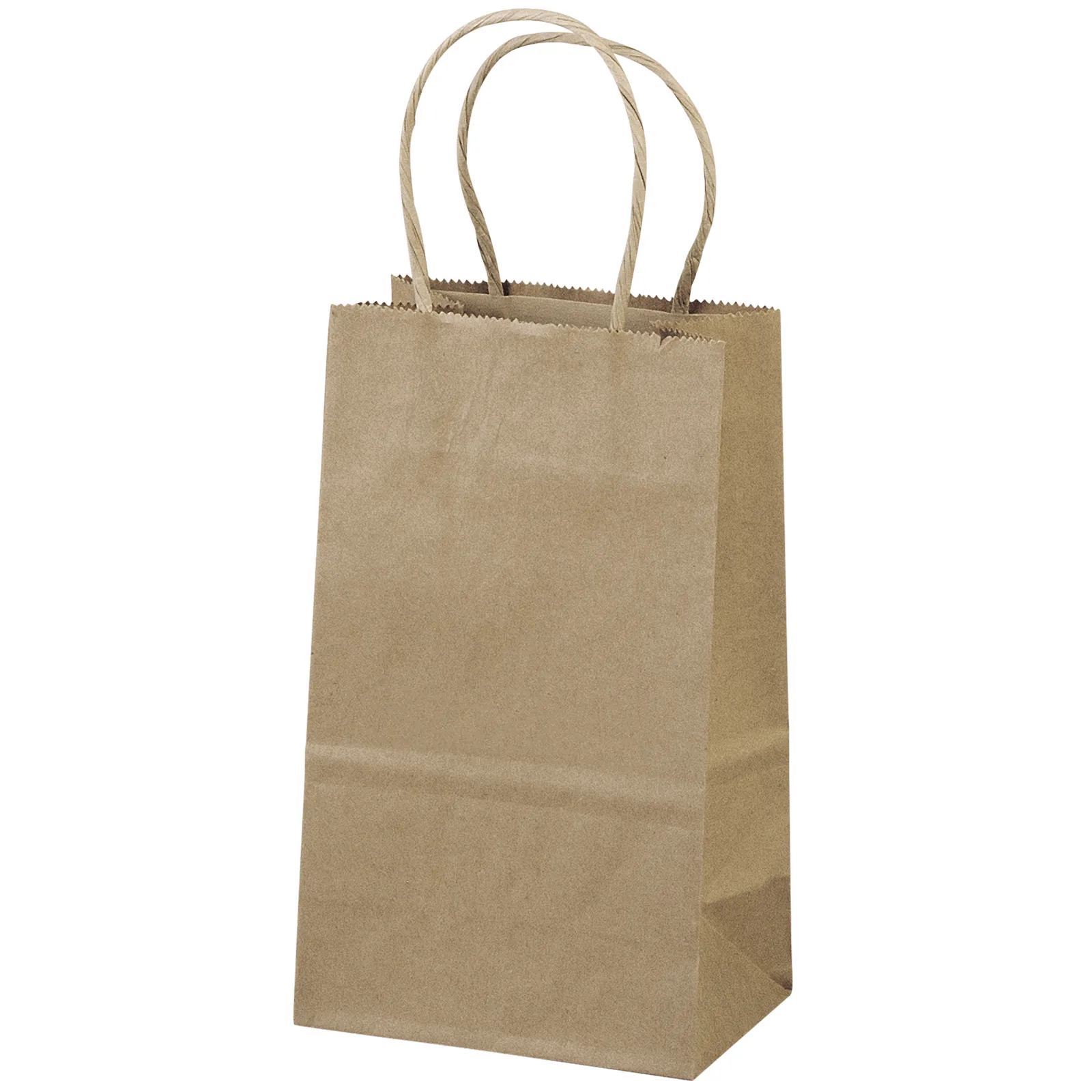 Eco Pup Kraft-Brown Shopper - ColorVista (5 1/2" x 3 1/2" x 8") view 2