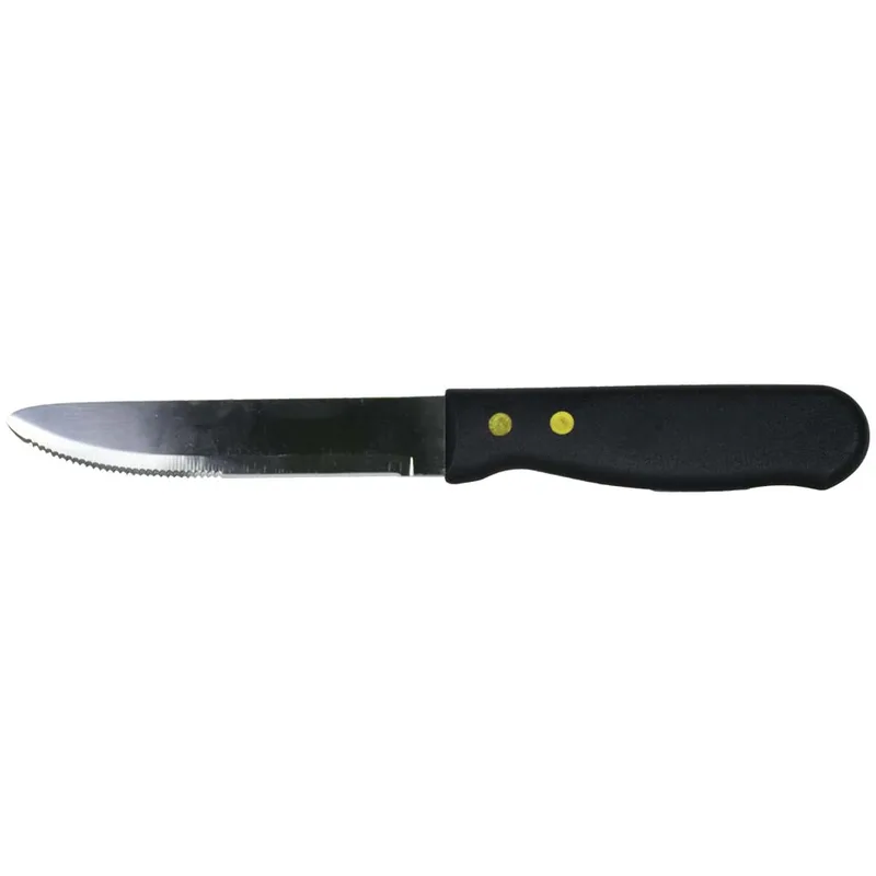 Black Jumbo Steak Knife Set view 2