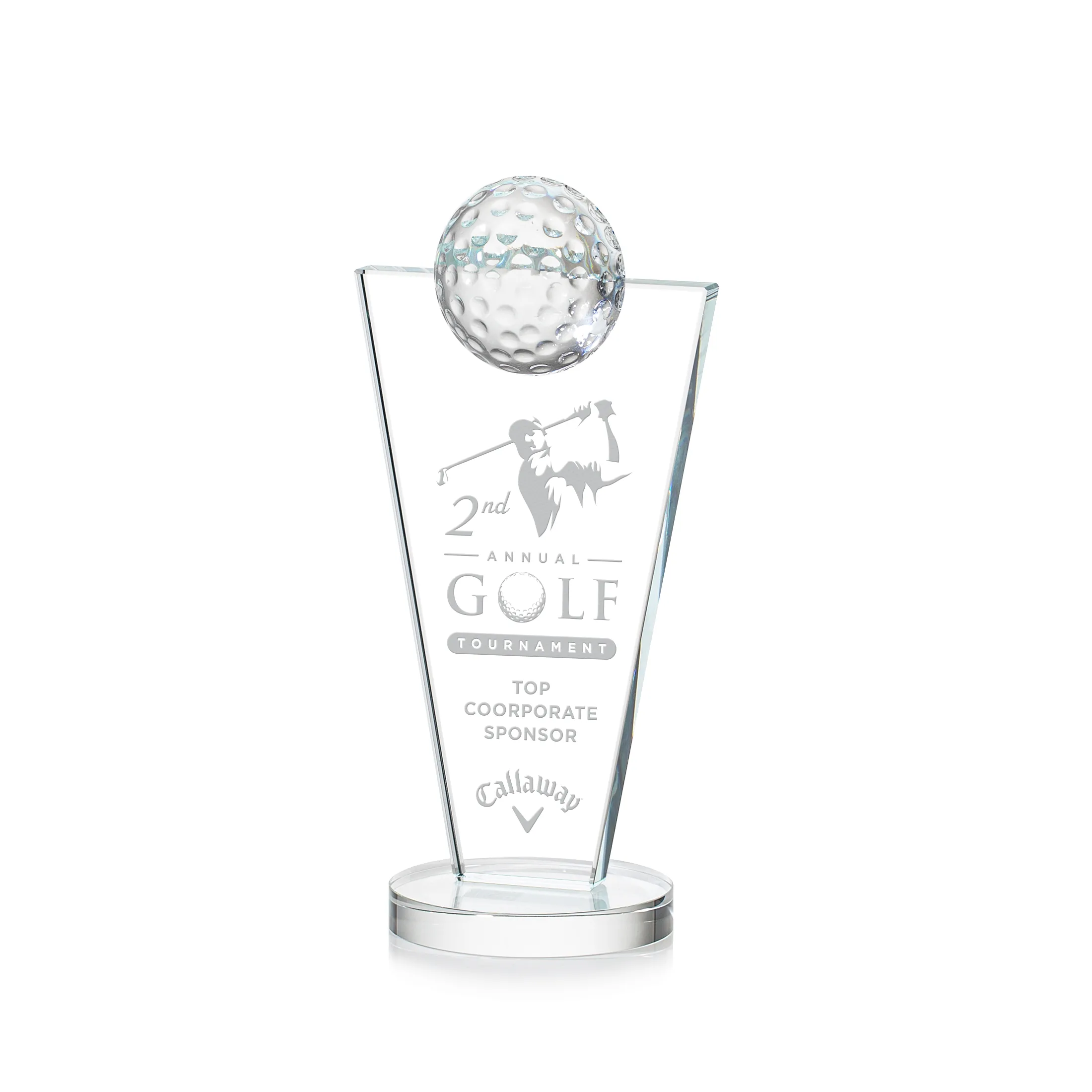 Deep Etch, Clear, 7"