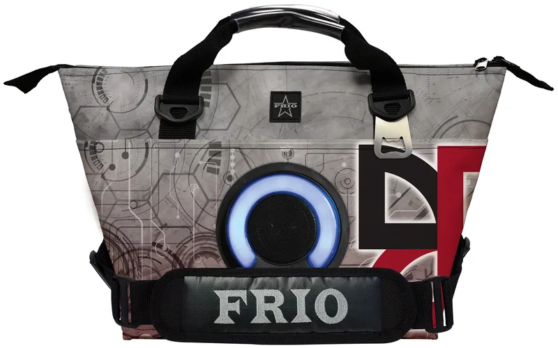 FRIO 12 Can Soft Side Cooler with Bluetooth Speaker view 2